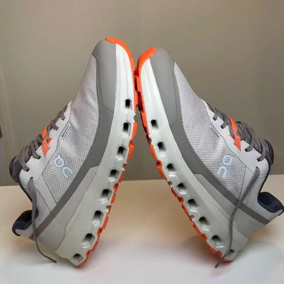 On Cloudvista 2 Waterproof Mens 11 Trail Running Shoes Pearl Ice 3ME30142531 - Picture 2 of 11